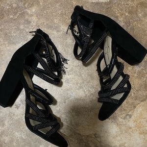 Jessica Simpson black heels
